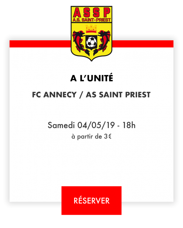 FC Annecy / AS Saint Priest