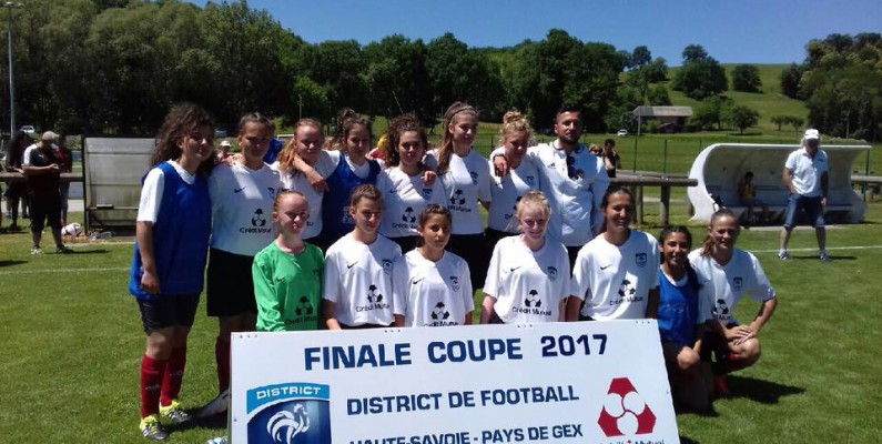 U18F @ Finale de la Coupe de District Haute-Savoie Pays de Gex