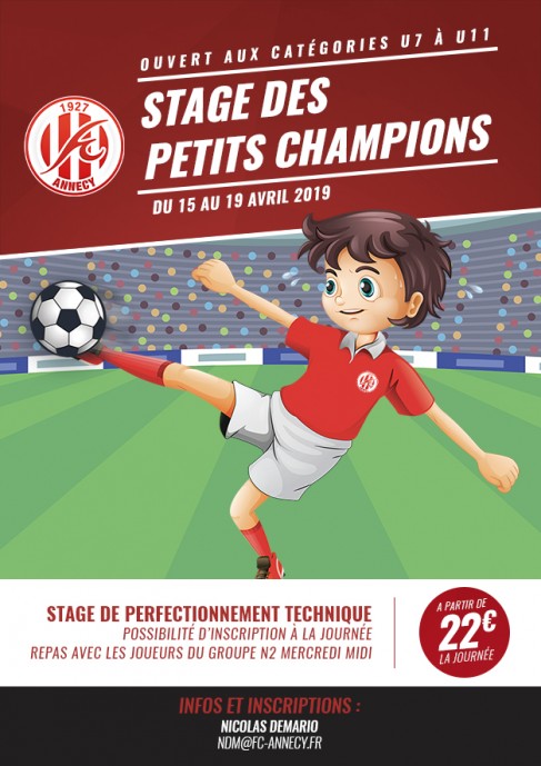Stage des Petits Champions