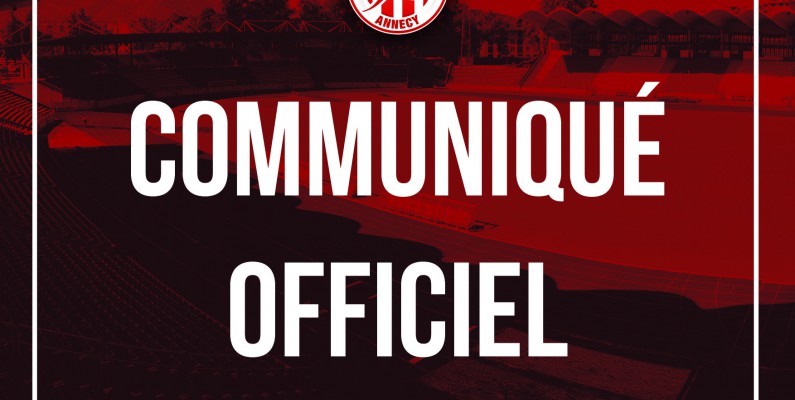 Communiqué officiel