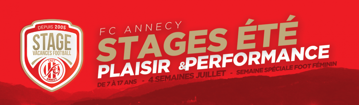 Stages vacances FC Annecy