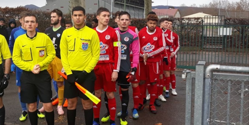 Victoire U17 Nationaux vs GF 38
